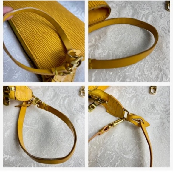 Louis Vuitton Epi Pochette with COA Code AR 1904 - Picture 7 of 14